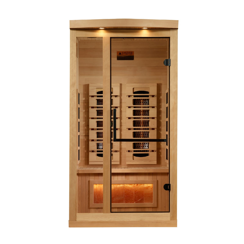 Golden Designs Reserve 1-Person Full Spectrum Sauna - View 2