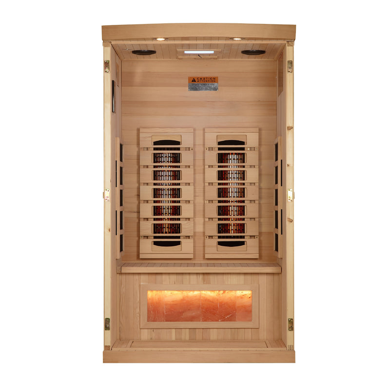 Golden Designs Reserve 1-Person Full Spectrum Sauna - View 4