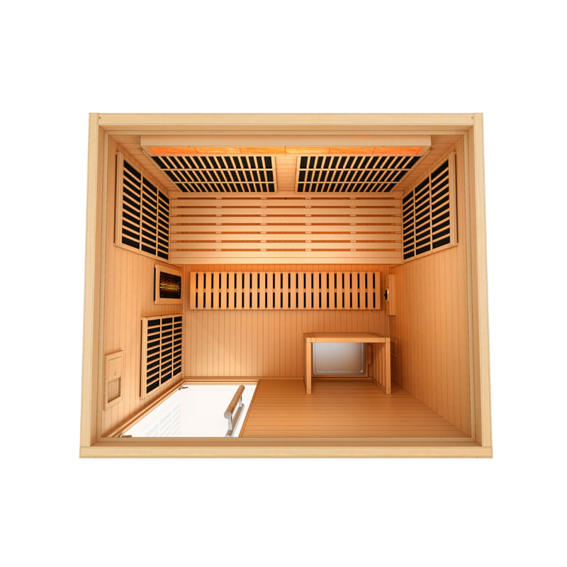 Golden Designs Soria 3-Person Hybrid Indoor Sauna - View 7