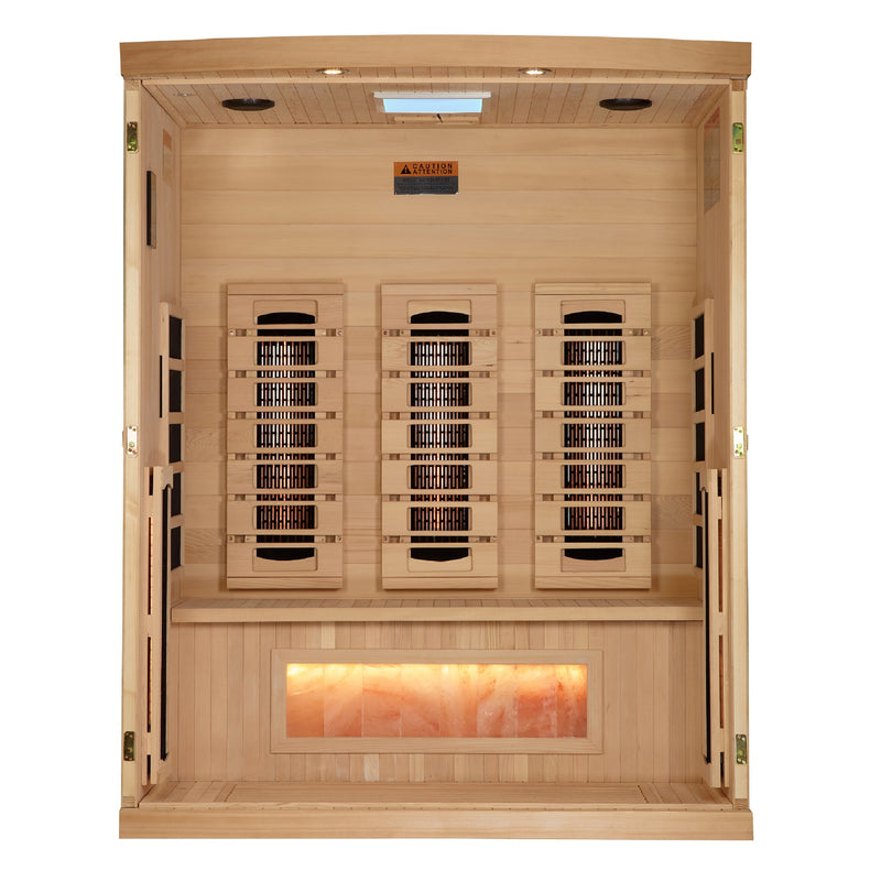 Golden Designs Reserve 3-Person Full Spectrum Sauna - View 4