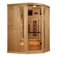Golden Designs Reserve Corner 3-Person Full Spectrum Sauna