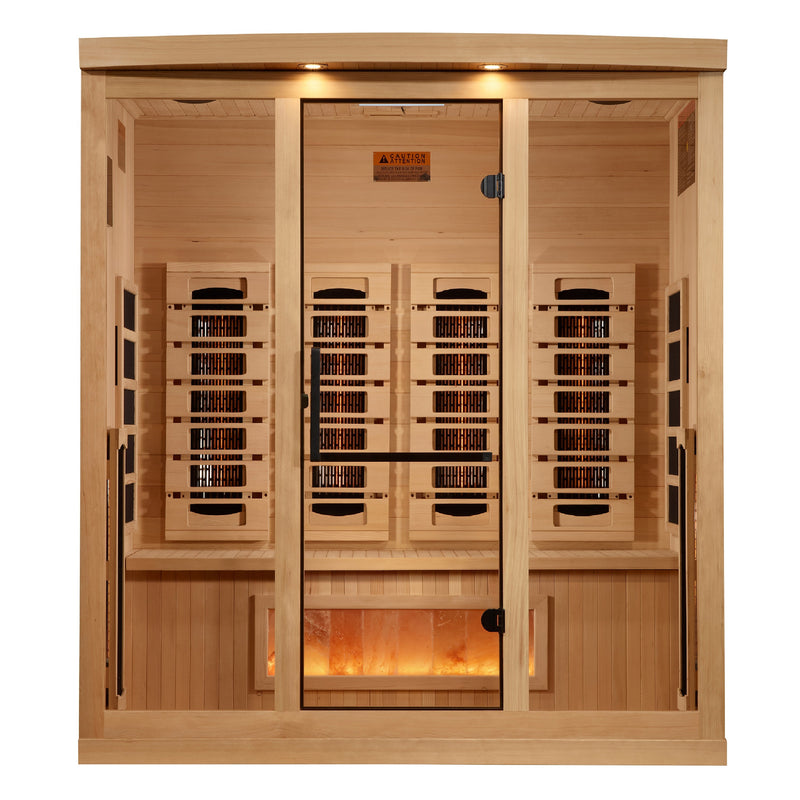 Golden Designs Reserve 4-Person Full Spectrum Sauna - View 2