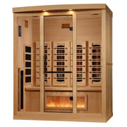 Golden Designs Reserve 4-Person Full Spectrum Sauna - View 3