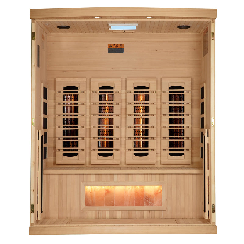 Golden Designs Reserve 4-Person Full Spectrum Sauna - View 4