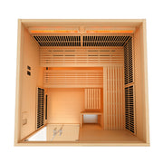 Golden Designs Toledo 6-Person Hybrid Indoor Sauna - View 5