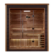 Golden Designs Drammen 3-Person Outdoor Traditional Sauna - View 2