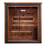 Golden Designs Bergen 6-Person Outdoor Traditional Sauna - View 2