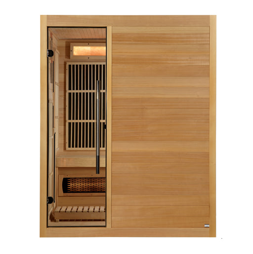 Golden Designs Soria 3-Person Hybrid Indoor Sauna - View 2