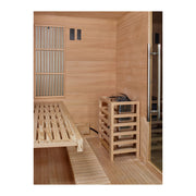Golden Designs Soria 3-Person Hybrid Indoor Sauna - View 6
