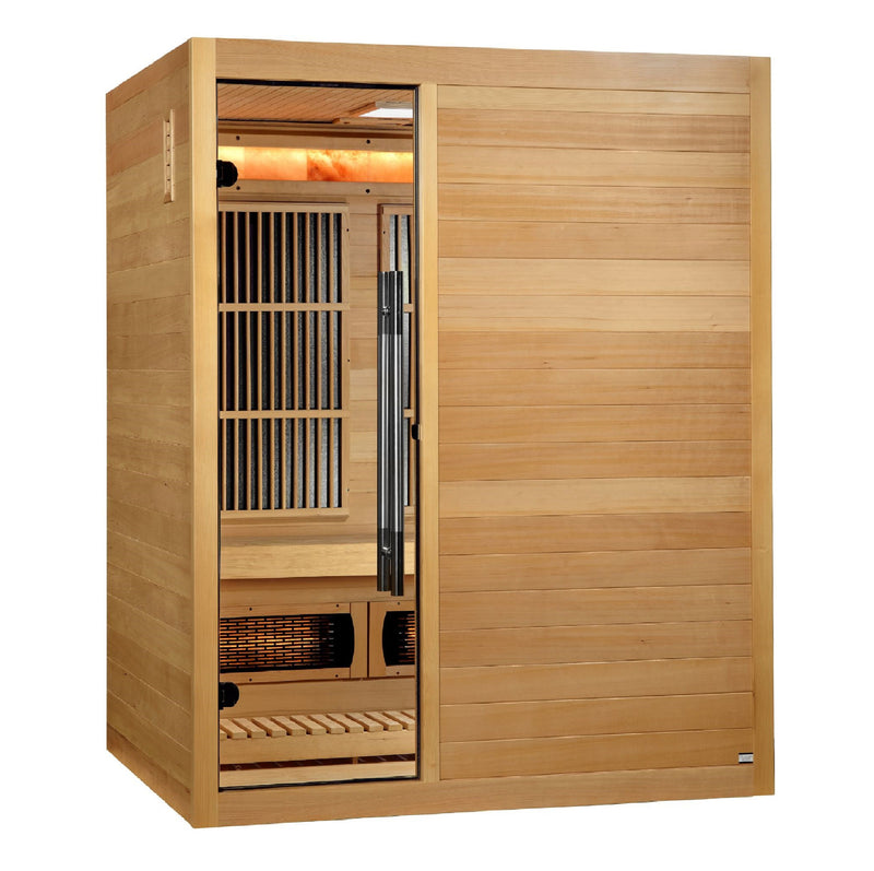 Golden Designs Soria 3-Person Hybrid Indoor Sauna