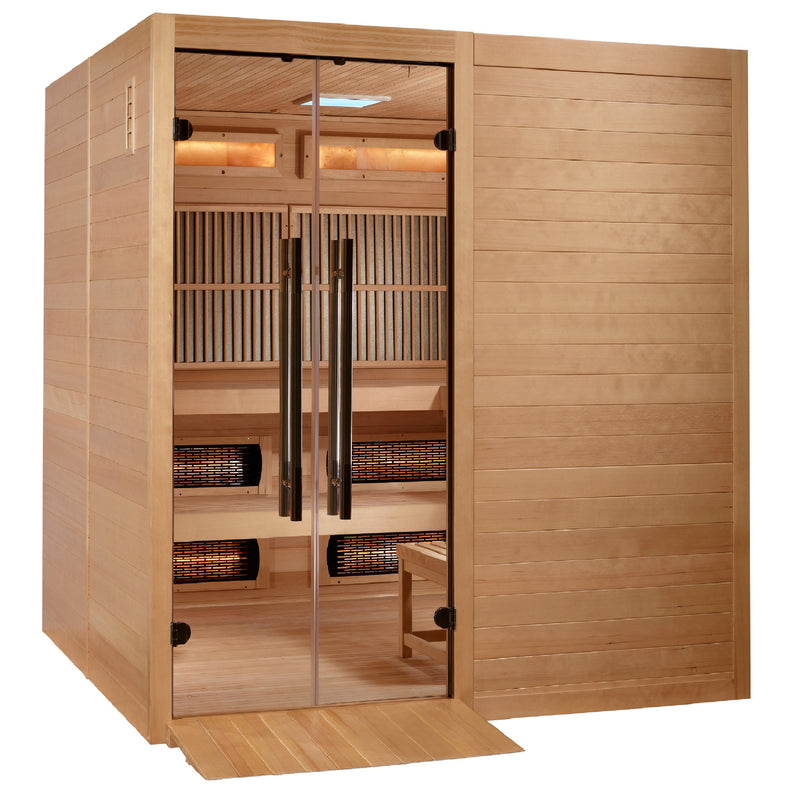 Golden Designs Toledo 6-Person Hybrid Indoor Sauna - View 7