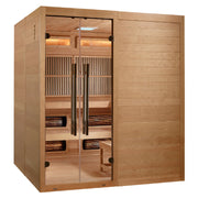 Golden Designs Toledo 6-Person Hybrid Indoor Sauna