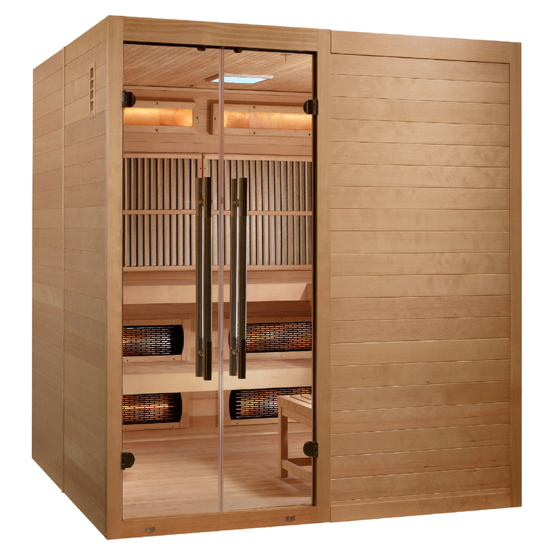 Golden Designs Toledo 6-Person Hybrid Indoor Sauna - View 3