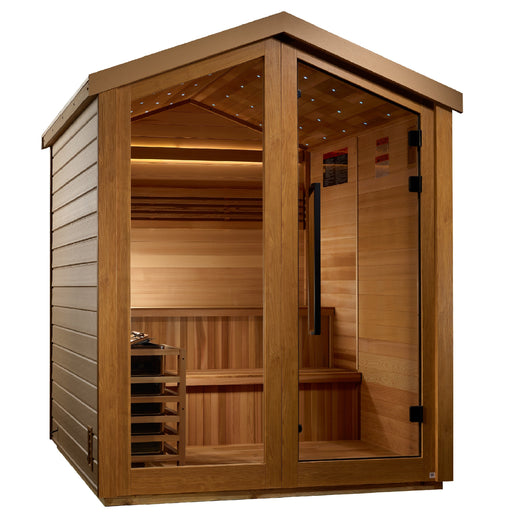 Golden Designs Kaarina 6-Person Outdoor Barn Sauna
