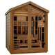 Golden Designs Loviisa 3-Person Barn Near Zero EMF Hybrid Sauna