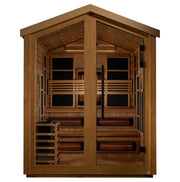 Golden Designs Kaskinen 6-Person Barn Near Zero EMF Hybrid Sauna - View 2
