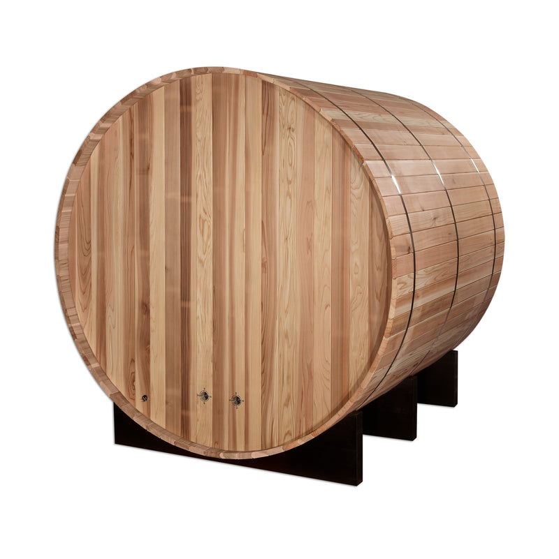 Golden Designs Arosa 4-Person Barrel Traditional Sauna - View 5