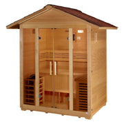 Golden Designs Vorarlberg 5-Person Outdoor Traditional Sauna - View 4