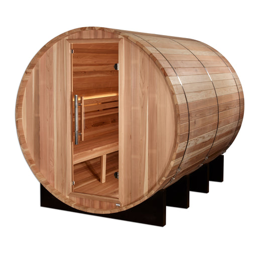 Golden Designs Klosters 6-Person Barrel Traditional Sauna