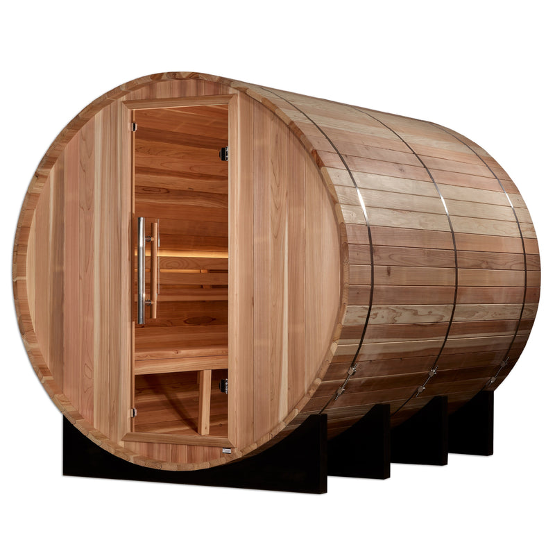 Golden Designs Klosters 6-Person Barrel Traditional Sauna - View 3