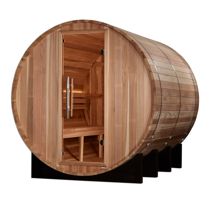 Golden Designs Klosters 6-Person Barrel Traditional Sauna - View 4