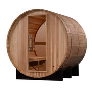 Golden Designs Zurich 4-Person Barrel Sauna - View 4