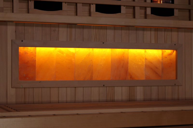 Golden Designs Reserve Corner 3-Person Full Spectrum Sauna - View 6