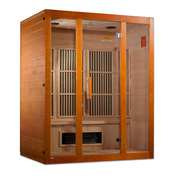 Maxxus Alpine Dual Tech — 3-Person Infrared Sauna