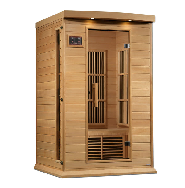 Maxxus Toulose — 2-Person Canadian Hemlock Infrared Sauna