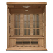 Maxxus Montilemar 3-Person Near Zero EMF Sauna (Hemlock) - View 4