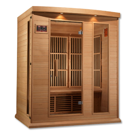 Maxxus Montilemar 3-Person Low EMF Sauna (Hemlock)
