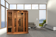 Maxxus 3-Person Full Spectrum Corner Sauna (Cedar) - View 5