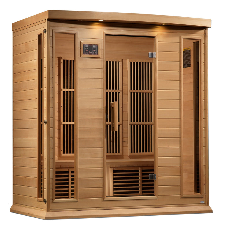 Maxxus Chaumont 4-Person Near Zero EMF Sauna (Hemlock)