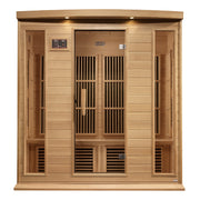 Maxxus Chaumont 4-Person Near Zero EMF Sauna (Hemlock) - View 2