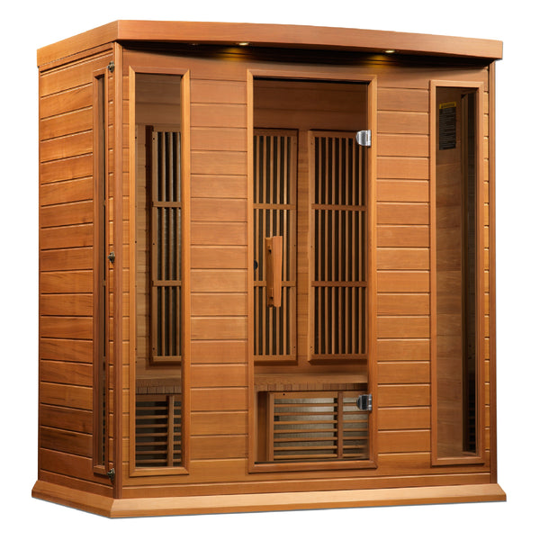 Maxxus Chaumont — 4-Person Canadian Cedar Infrared Sauna