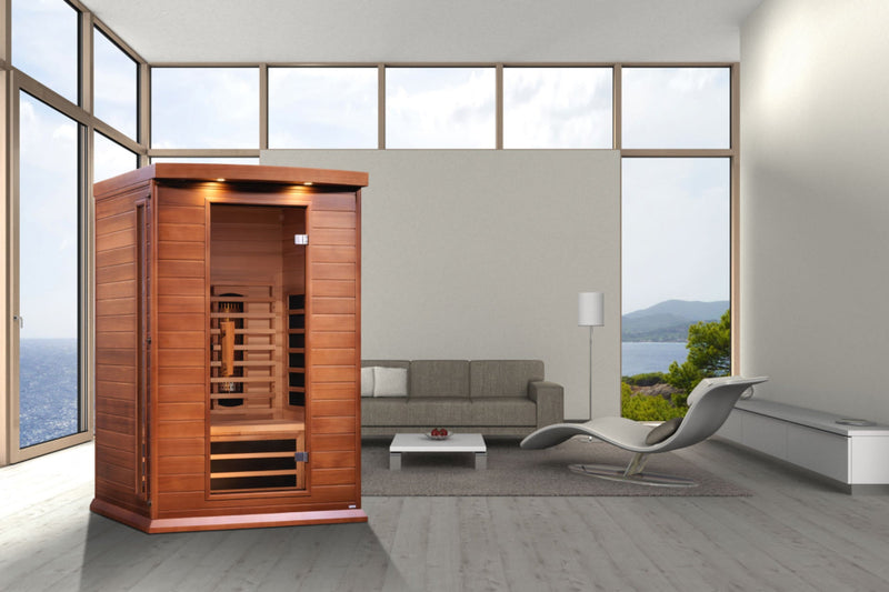 Maxxus 2-Person Full Spectrum Infrared Sauna (Cedar) - View 5