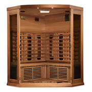 Maxxus 3-Person Full Spectrum Corner Sauna (Cedar) - View 4