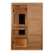 Dynamic Lucca 2-Person Low EMF FAR Infrared Sauna - View 2