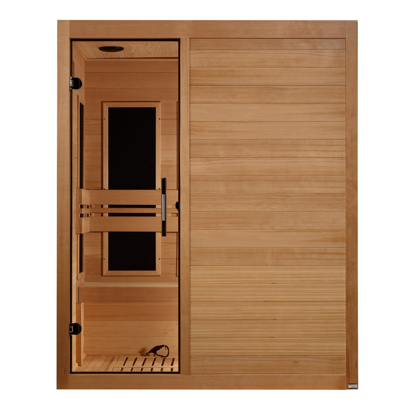 Dynamic Toscana 3-Person Low EMF FAR Infrared Sauna - View 2