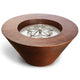 HPC Mesa 32 Hammered Copper Fire Bowl