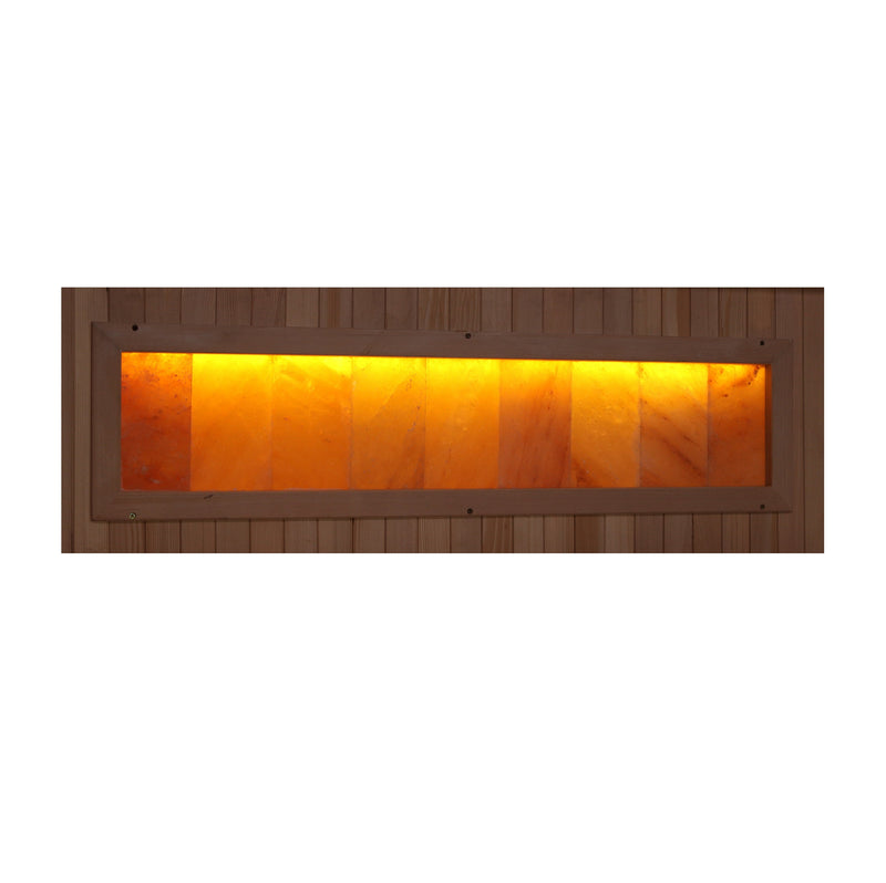 Golden Designs "Reserve Edition" 6 Person Near Zero EMF Full Spectrum with Himalayan Salt Bar (GDI-8260-01)