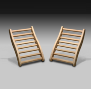 Dynamic Canadian Hemlock Sauna Backrest - View 2