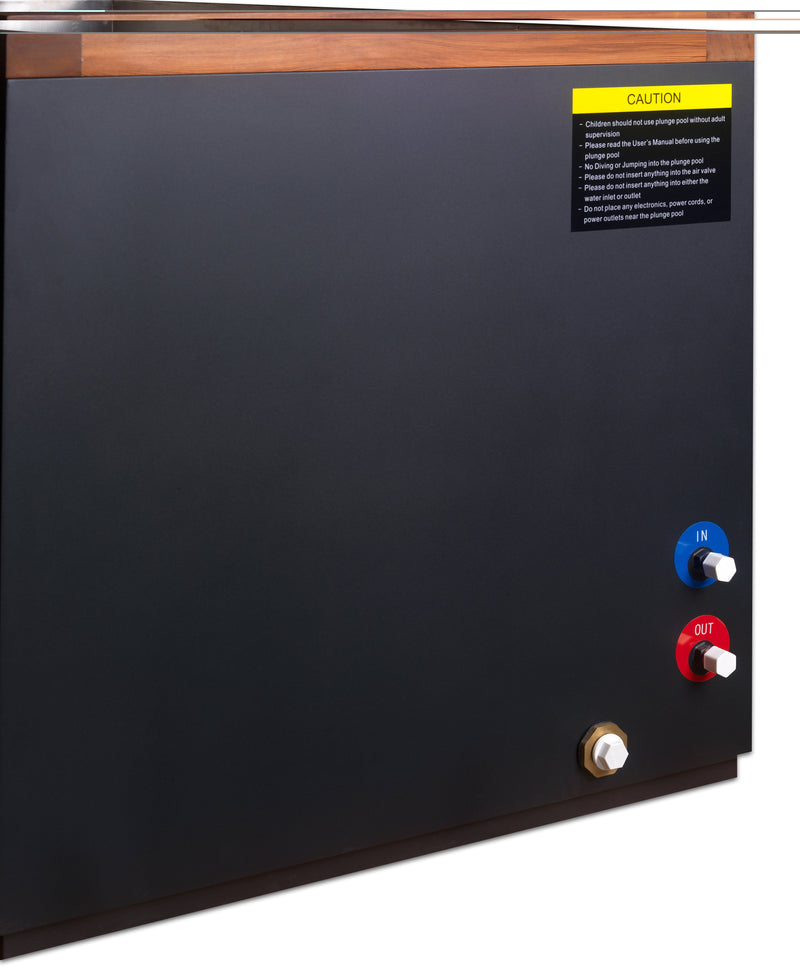 Dynamic Cuboid XL Nano-Coated Stainless Cold Plunge - View 3