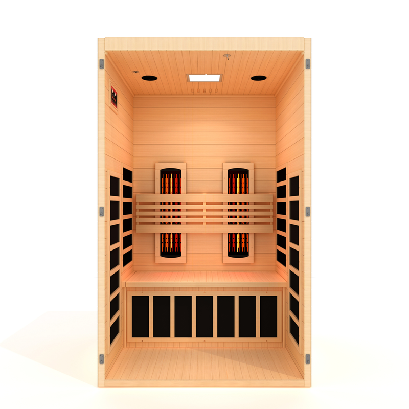 Dynamic Serena 2-Person Full Spectrum Infrared Sauna - View 4