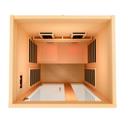 Dynamic Serena 2-Person Full Spectrum Infrared Sauna - View 5