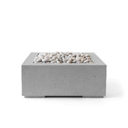 HPC Dekko Alea 32 Concrete Fire Pit in Charcoal / Ivory Beach Stone finish