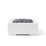 HPC Dekko Alea 32 concrete fire pit in Natural with Slate Beachstone
