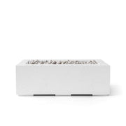 HPC Dekko Avera 60 Concrete Fire Pit in Natural / Ivory Beach Stone finish