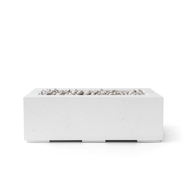 HPC Dekko Avera 60 Concrete Fire Pit in Natural / Ivory Beach Stone finish