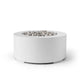 HPC Dekko Belmont Concrete Fire Pit in Natural / Ivory Beach Stone finish